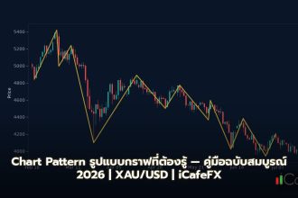 ภาพกราฟแท่งแสดงรูปแบบราคาสำคัญในการวิเคราะห์ตลาดการเงิน