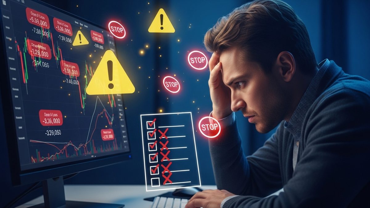 ข้อผิดพลาดที่นักเทรดมือใหม่มักทำ: 15 ข้อที่ต้องหลีกเลี่ยง