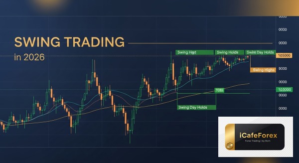 Swing Trading เทรดระยะกลาง — คู่มือฉบับสมบูรณ์ 2026
