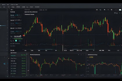 หน้าจอแพลตฟอร์ม MetaTrader 4 แสดงกราฟราคาแท่งเทียน รายการ Market Watch แถบเครื่องมือ และช่องสั่งซื้อขาย สำหรับเทรดเดอร์มือใหม่