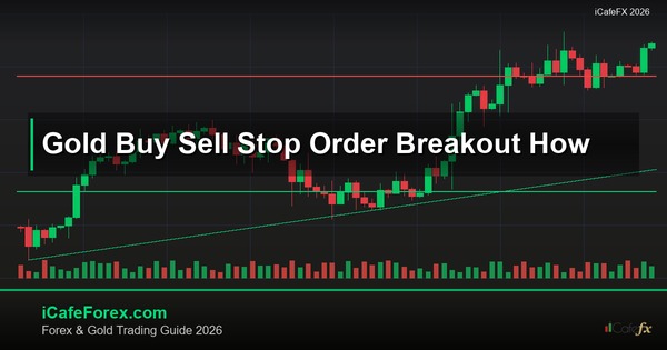 ทองคำ Buy Stop Sell Stop คำสั่งซื้อขายทะลุแนวรับยังไง XAU 2569