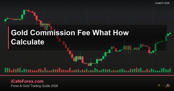 ทองคำค่าคอมมิชชั่นคืออะไร คิดยังไง XAU 2569