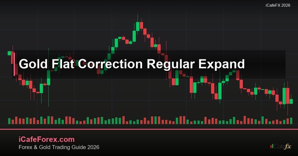ทองคำ Flat Correction คลื่นย่อตัวแบน<a href=