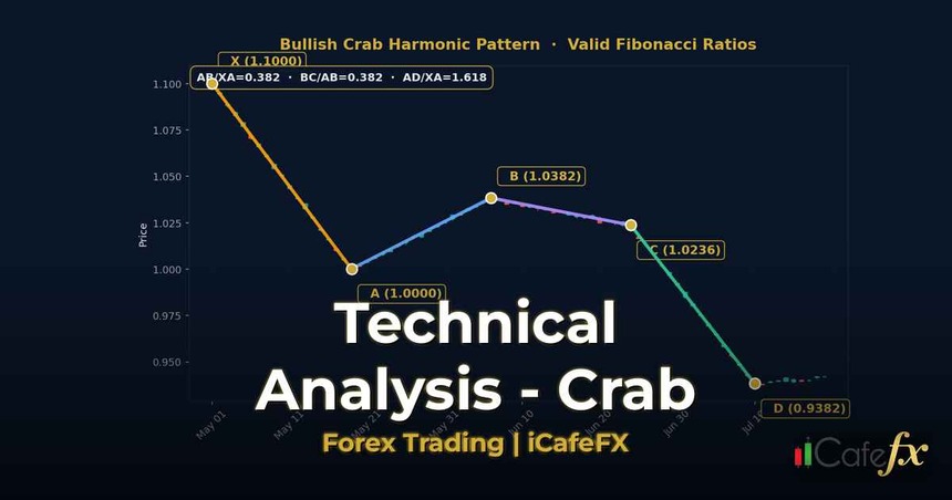 ทองคำ Harmonic Crab แพทเทิร์นปูเทรดทองยังไง XAU 2569