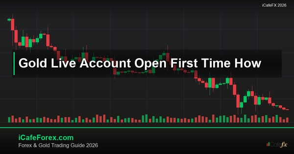 ทองคำเปิดบัญชีจริงเทรดทองครั้งแรกยังไง XAU 2569