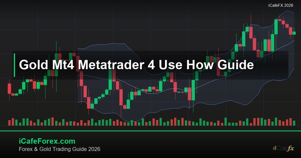 ทองคำเทรดทอง MT4 MetaTrader 4 ใช้งานยังไง XAU 2569