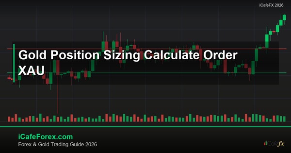 ทองคำ Position Sizing คำนวณขนาดออเดอร์ยังไง XAU 2569