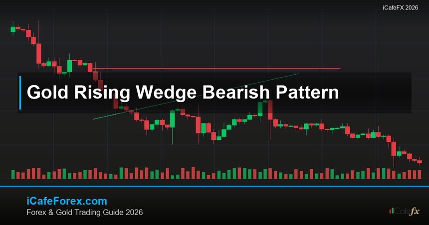 cover gold rising wedge bearish pattern v60 2569 2