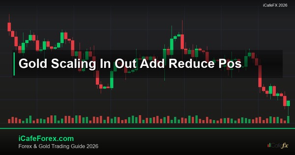 ทองคำ Scaling In Out เพิ่มลดสถานะเทรดทองยังไง XAU 2569