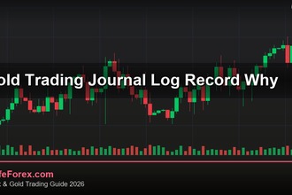 cover gold trading journal log record why v61 2569 2