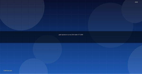 ทองคำ VPS เซิร์ฟเวอร์รัน EA 24 ชั่วโมงเทรดทองยังไง XAU 2569