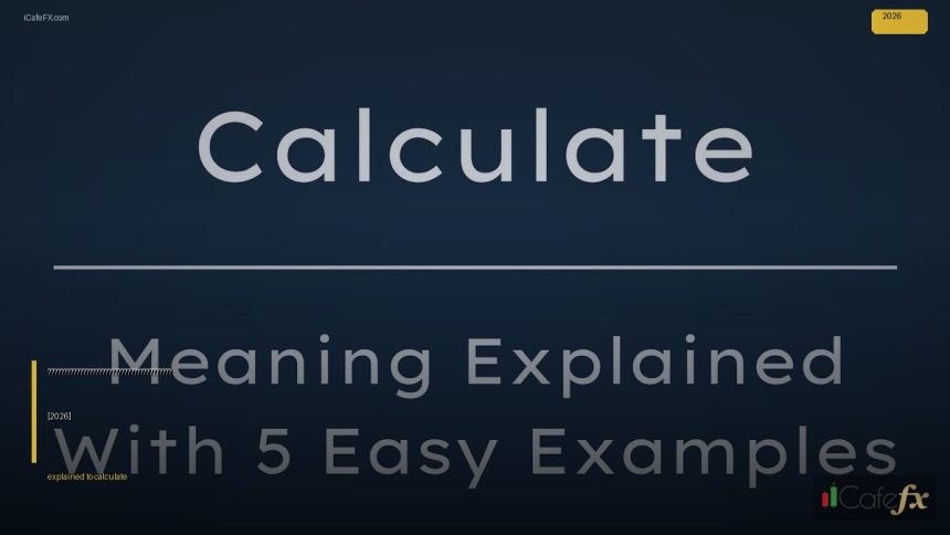 explained how to calculate cover 1