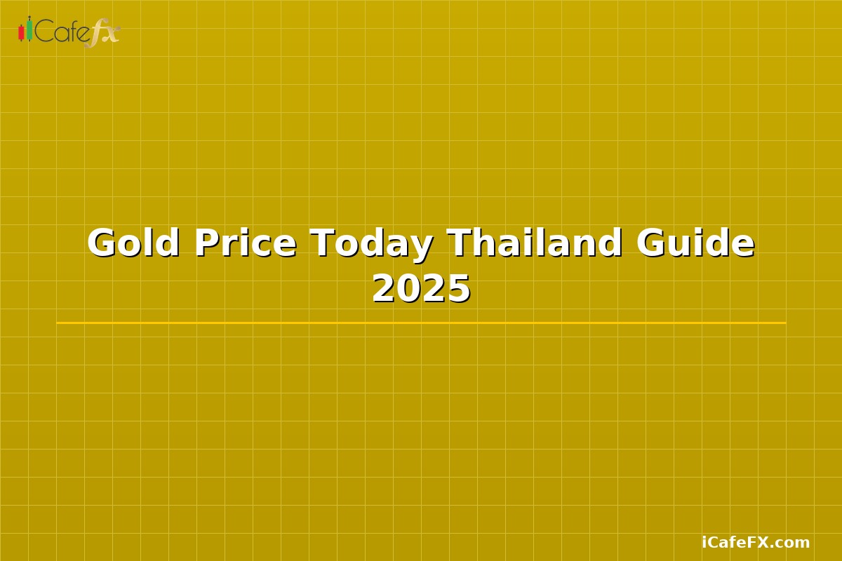 Gold Price Today Thailand Guide 2025