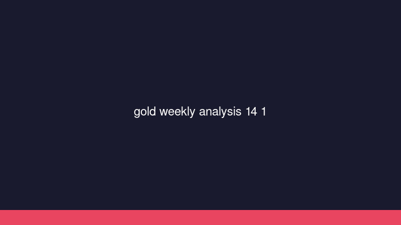 gold weekly analysis 14 18 march 2569 cover 1