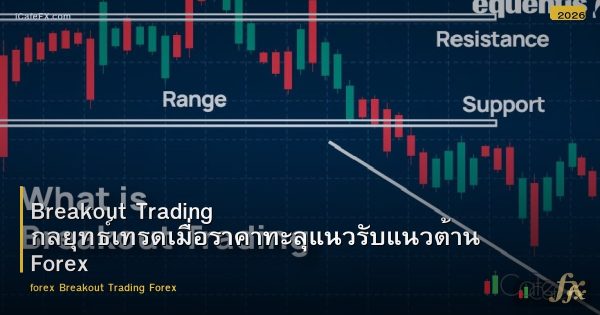 Breakout Trading กลยุทธ์เทรดเมื่อราคาทะลุแนวรับแนวต้าน Forex
