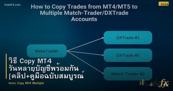 วิธี Copy MT4 รันหลายบัญชีพร้อมกัน [คลิป+คู่มือฉบับสมบูรณ์