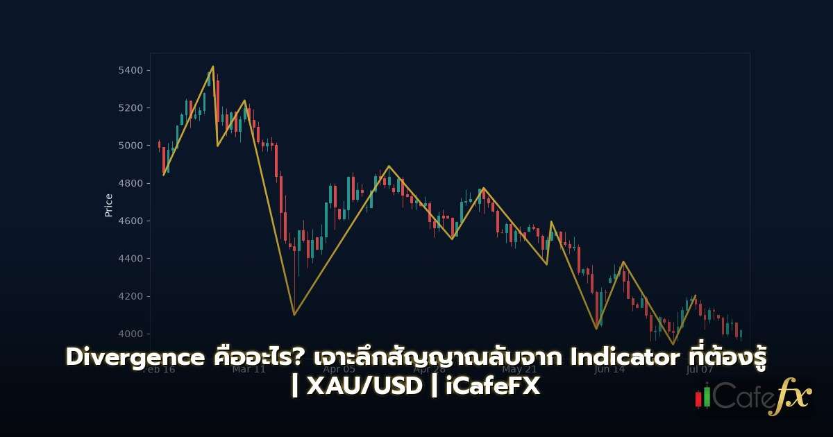 Divergence คืออะไร? สัญญาณลับจาก Indicator ที่ต้องรู้