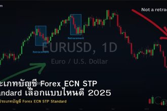 ประเภทบัญชี Forex ECN STP Standard เลือกแบบไหนดี 2025