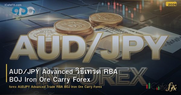 AUD/JPY Advanced วิธีเทรด RBA BOJ Iron Ore Carry Forex