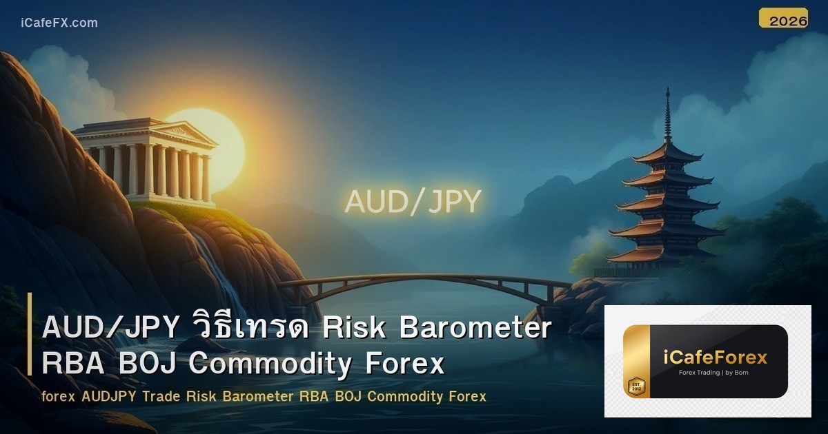 AUD/JPY วิธีเทรด Risk Barometer RBA BOJ Commodity Forex