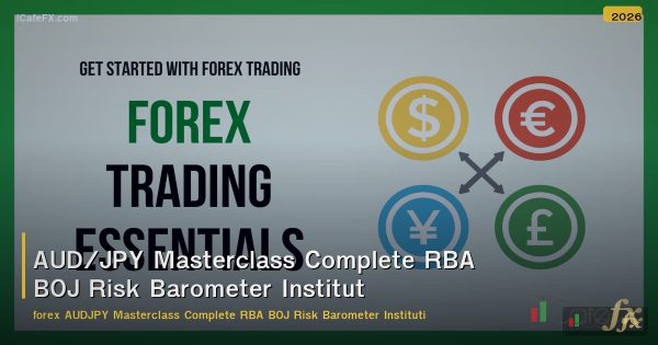 AUD/JPY Masterclass Complete RBA BOJ Risk Barometer Institutional Forex