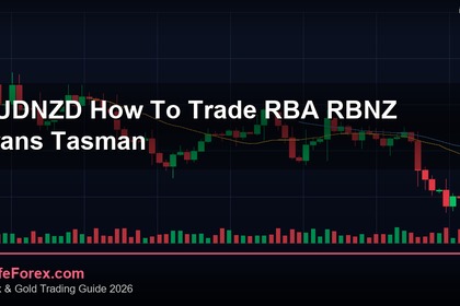 AUD/NZD วิธีเทรด RBA RBNZ Trans-Tasman Cross Pair Forex