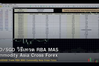 AUD/SGD วิธีเทรด RBA MAS Commodity Asia Cross Forex