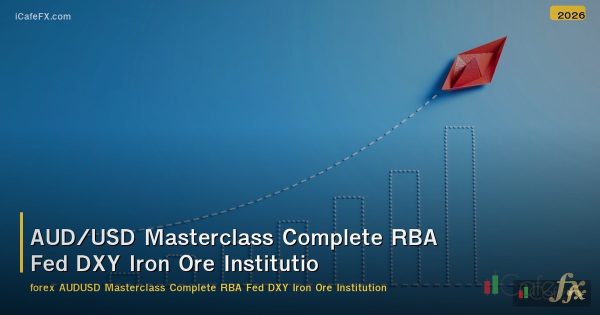 AUD/USD Masterclass Complete RBA Fed DXY Iron Ore Institutional Forex