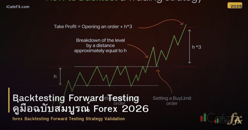 Backtesting Forward Testing คู่มือฉบับสมบูรณ์ Forex 2026