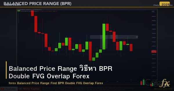 Balanced Price Range วิธีหา BPR Double FVG Overlap Forex