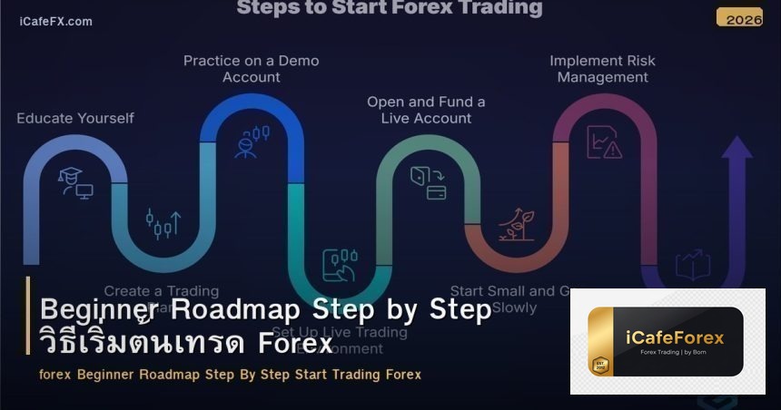 Beginner Roadmap Step by Step วิธีเริ่มต้นเทรด Forex