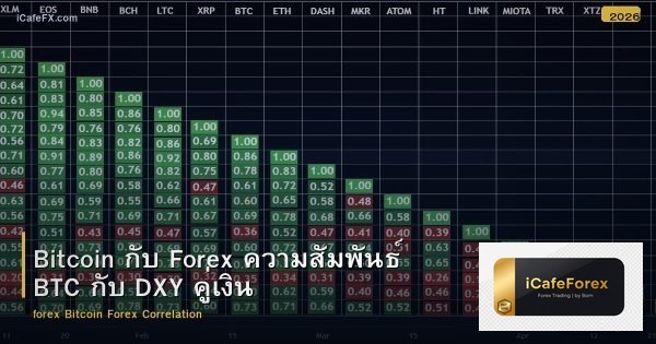 Bitcoin กับ Forex ความสัมพันธ์ BTC กับ DXY คู่เงิน