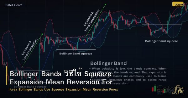 Bollinger Bands วิธีใช้ Squeeze Expansion Mean Reversion Forex