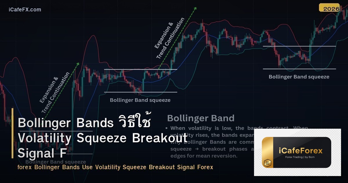 Bollinger Bands วิธีใช้ Volatility Squeeze Breakout Signal Forex
