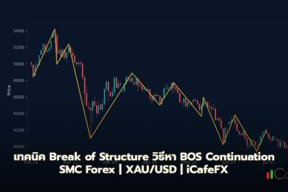 Break of Structure วิธีหา BOS Continuation SMC Forex