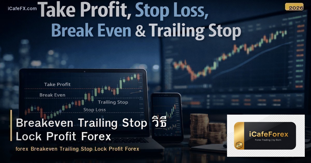 Breakeven Trailing Stop วิธี Lock Profit Forex
