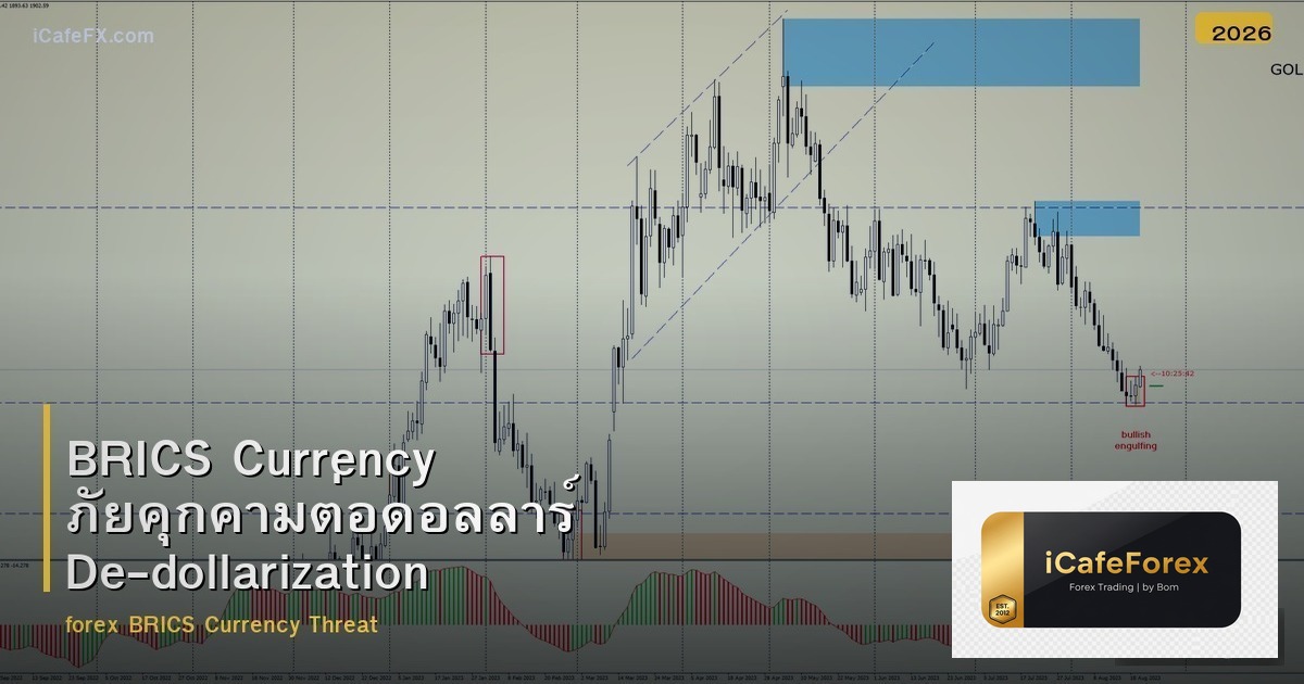BRICS Currency ภัยคุกคามต่อดอลลาร์ De-dollarization