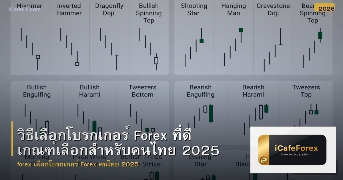 วิธีเลือกโบรกเกอร์ Forex ที่ดี เกณฑ์เลือกสำหรับคนไทย 2025