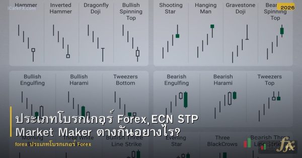 ประเภทโบรกเกอร์ Forex ECN STP Market Maker ต่างกันอย่างไร?