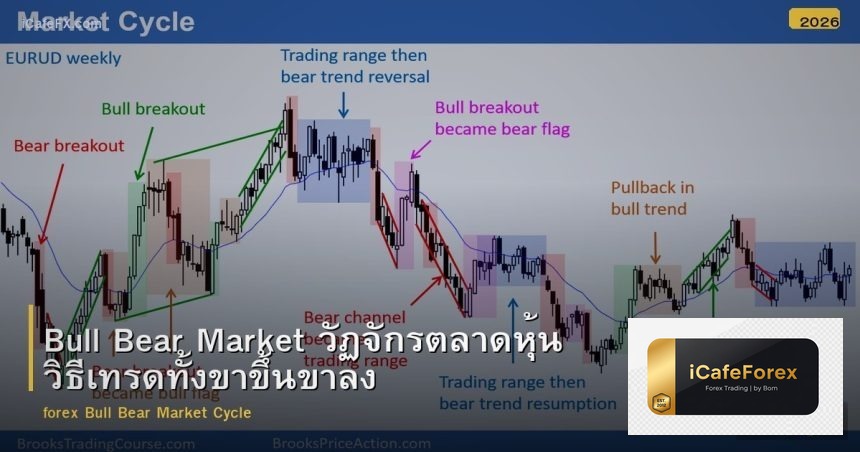 Bull Bear Market วัฏจักรตลาดหุ้น วิธีเทรดทั้งขาขึ้นขาลง