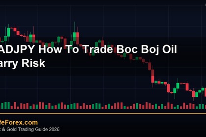 CAD/JPY วิธีเทรด BOC BOJ Oil Carry Risk Cross Forex