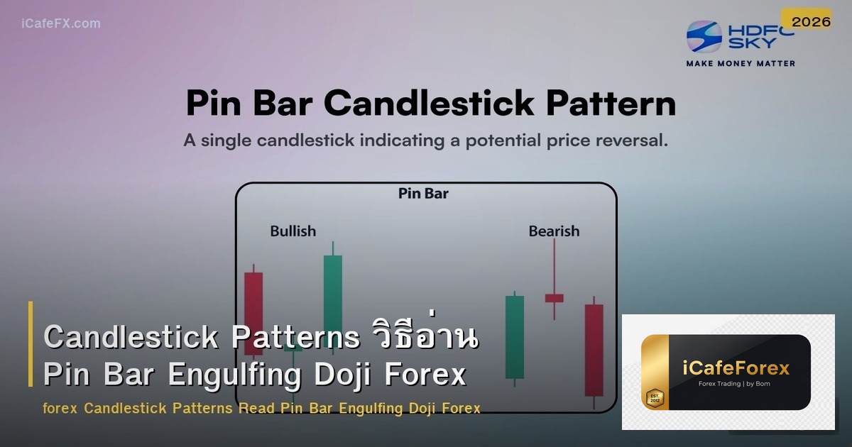 Candlestick Patterns วิธีอ่าน Pin Bar Engulfing Doji Forex