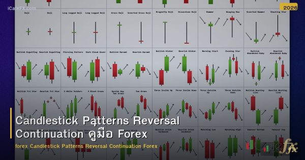 Candlestick Patterns Reversal Continuation คู่มือ Forex