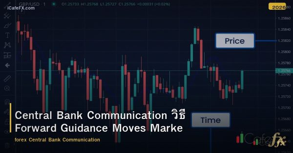 Central Bank Communication วิธี Forward Guidance Moves Market Forex