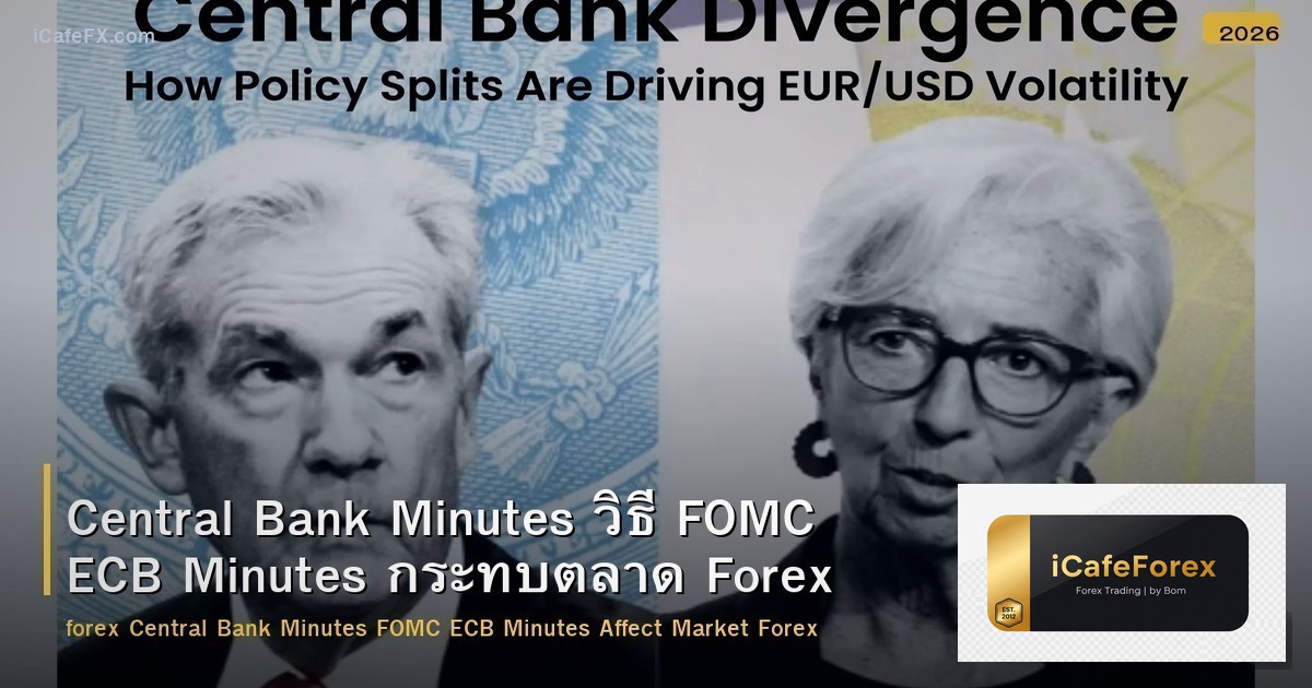 Central Bank Minutes วิธี FOMC ECB Minutes กระทบตลาด Forex