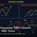Change of Character วิธีหา CHoCH Trend Shift SMC Forex