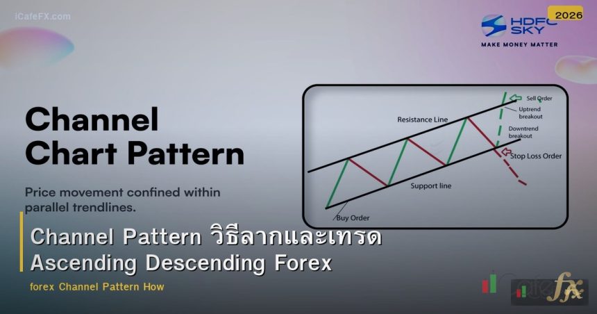 Channel Pattern วิธีลากและเทรด Ascending Descending Forex