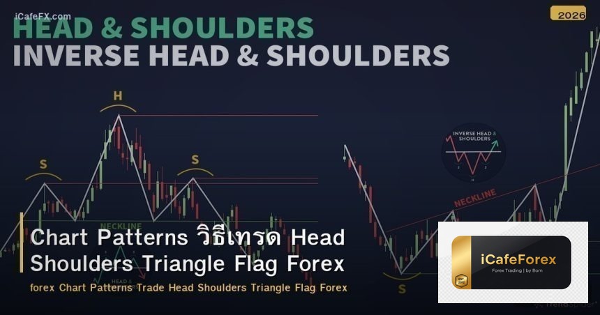 Chart Patterns วิธีเทรด Head Shoulders Triangle Flag Forex
