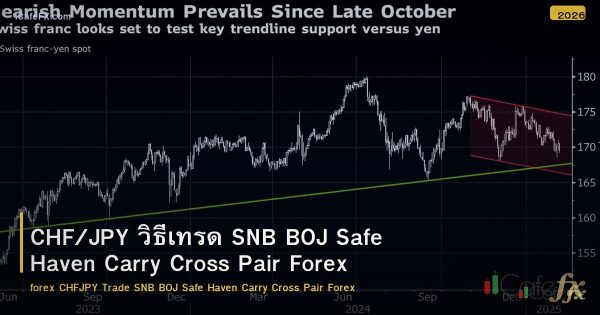 CHF/JPY วิธีเทรด SNB BOJ Safe Haven Carry Cross Pair Forex