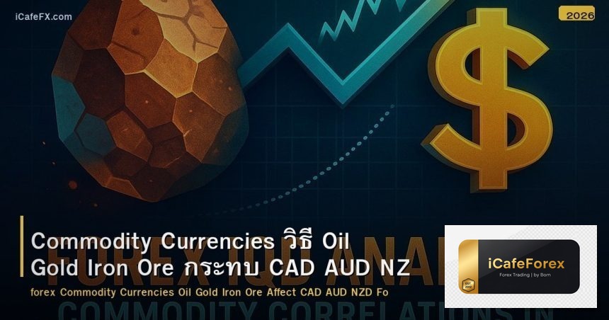 Commodity Currencies วิธี Oil Gold Iron Ore กระทบ CAD AUD NZD Forex
